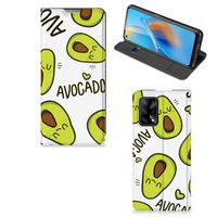 OPPO A74 4G Magnet Case Avocado Singing - thumbnail