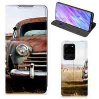 Samsung Galaxy S20 Ultra Stand Case Vintage Auto - thumbnail