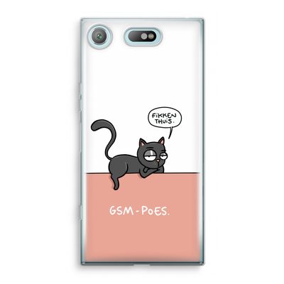 GSM poes: Sony Xperia XZ1 Compact Transparant Hoesje