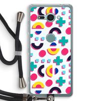 8-bit N°2: Sony Xperia XZ2 Compact Transparant Hoesje met koord