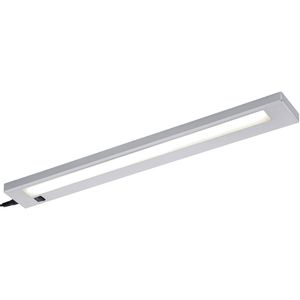 LED Keukenkast Verlichting - Trion Alyna - 7W - Koppelbaar - Warm Wit 3000K - Rechthoek - Mat Titaan