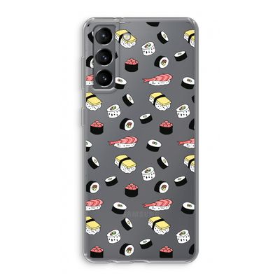 Sushi time: Samsung Galaxy S21 Transparant Hoesje