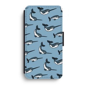 Narwhal: iPhone XR Flip Hoesje