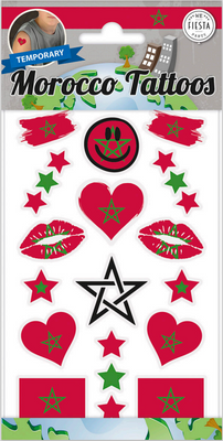 Plaktattoos Marokko (18st)