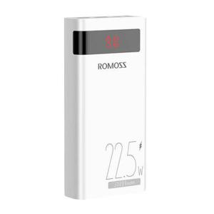 Romoss Sense 8PF 30000mAh Power Bank - 22.5W, PD, QC, FCP - Wit