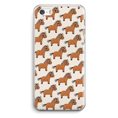 Pony: iPhone 5 / 5S / SE Transparant Hoesje