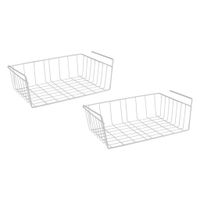 Metaltex Babette Hangmanden 40x26x14 cm 2 Stuks Wit