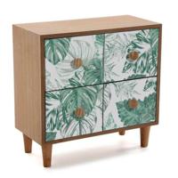 Doos-Juwelenkistje Versa Mint Hout (11 x 25 x 24 cm)