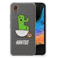 Samsung Galaxy Xcover 7 Telefoonhoesje met Naam Cactus Poo