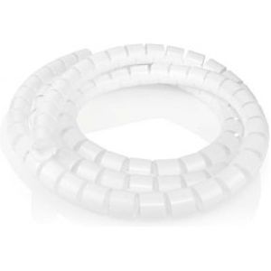 Kabelmanagement | Sleeve | 2.00 m | 1 Stuks | Maximale kabeldikte: 28 mm | PE | Wit