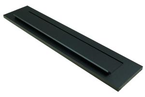 DX - Ami - Briefplaat buitendraaiend veer recht zwart 340 x 73 mm