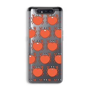 Krab: Samsung Galaxy A80 Transparant Hoesje