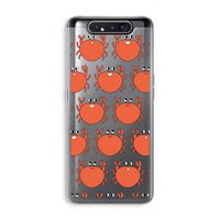 Krab: Samsung Galaxy A80 Transparant Hoesje