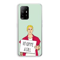 Gimme a call: Oppo A95 5G Transparant Hoesje