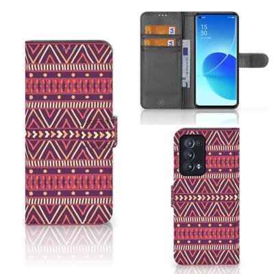 OPPO Reno 6 Pro Plus 5G | Telefoon Hoesje | Aztec Paars