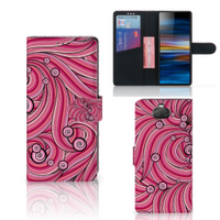 Sony Xperia 10 Plus Hoesje Swirl Pink - thumbnail