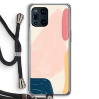 Saturday Flow: Oppo Find X3 Transparant Hoesje met koord