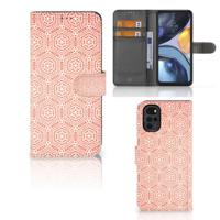 Motorola Moto G22 | Telefoon Hoesje | Pattern Orange