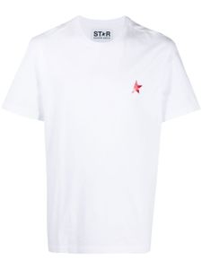 Golden Goose t-shirt à logo imprimé - Blanc