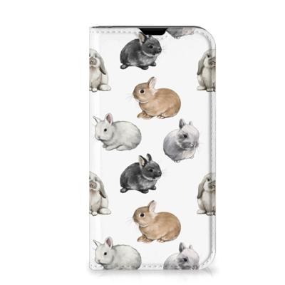 Smartphone hoesje voor iPhone 13 Mini Konijntjes