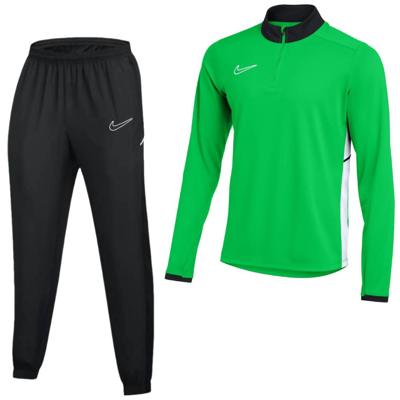 Nike Academy 25 Trainingspak 1/4-Zip Groen Zwart Wit