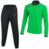 Nike Academy 25 Trainingspak 1/4-Zip Groen Zwart Wit
