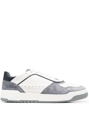 Brunello Cucinelli baskets à empiècements - Blanc