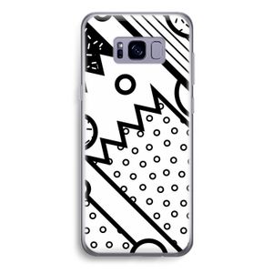 Pop Art #4: Samsung Galaxy S8 Plus Transparant Hoesje