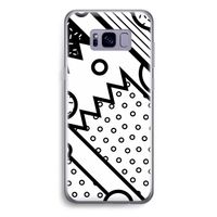 Pop Art #4: Samsung Galaxy S8 Plus Transparant Hoesje