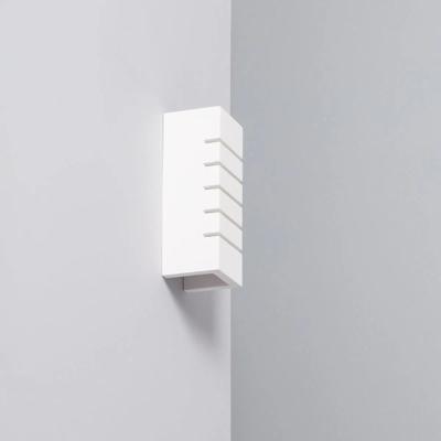 Wandlamp wit &apos;Coral&apos; gips modern E14 fitting 245mm