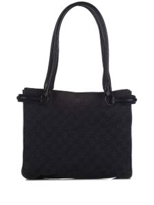 Gucci Pre-Owned sac cabas en toile GG - Noir