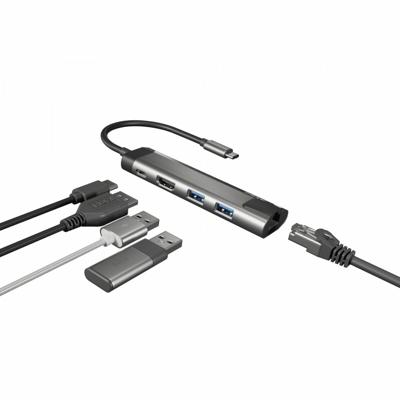 USB-HUB Natec Fowler Go Zwart (1 Stuks)