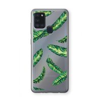 Lange bladeren: Samsung Galaxy A21s Transparant Hoesje