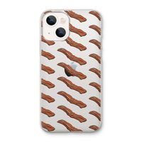 Bacon to my eggs #2: iPhone 13 mini Transparant Hoesje