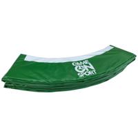 Game on Sport Trampoline Beschermrand 366 cm Groen/Wit