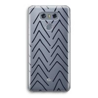 Marrakech Arrows: LG G6 Transparant Hoesje