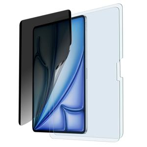 iPad Air 13" (2024) Privacy Magnetic Screen Protector Set - 1 Privacy + 2 Tempered-Glass