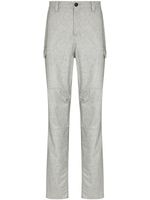 Brunello Cucinelli pantalon en laine à poches cargo - Gris