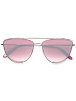 Garrett Leight lunettes de soleil Zephyr - Rose - thumbnail