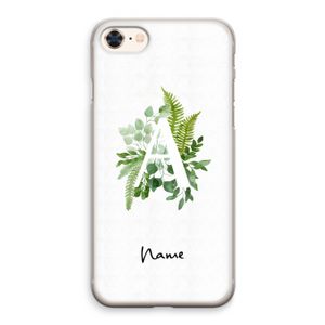 Green Brush: iPhone 8 Transparant Hoesje