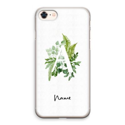 Green Brush: iPhone 8 Transparant Hoesje