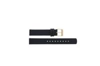 Horlogeband Skagen SKW2608 Leder Zwart 14mm