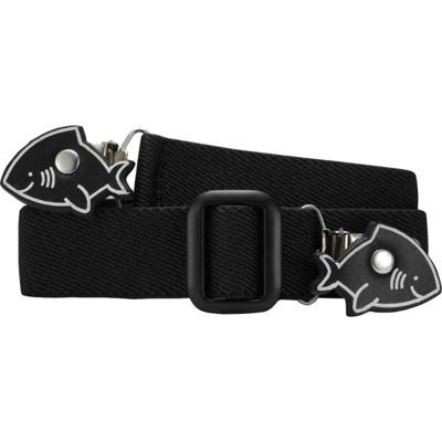 Playshoes riem elastisch met clip uni marine haai-116-140