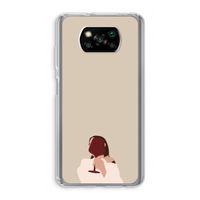 I drink wine: Xiaomi Poco X3 Pro Transparant Hoesje I drink wine: Xiaomi Poco X3 Pro Transparant Hoesje
