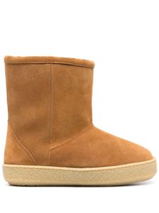 ISABEL MARANT bottines Frieze en daim - Marron