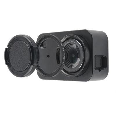 Huisvesting Shell aluminiumlegering beschermende kooi met 37mm Filter Lens & lensdop & schroef voor Xiaomi Mijia kleine Camera (zwart)