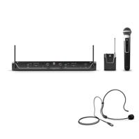 LD Systems U300 serie HBH 2 draadloze headset en handheld microfoon
