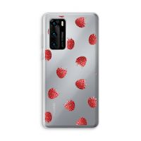 Framboosjes: Huawei P40 Transparant Hoesje
