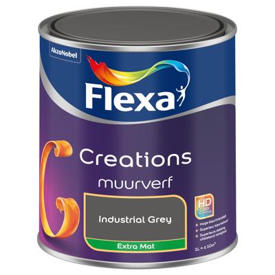 Flexa Creations Muurverf Extra Mat - Industrial Grey