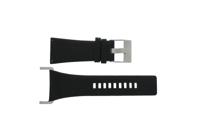 Horlogeband Diesel DZ7079 Leder Zwart 31mm
